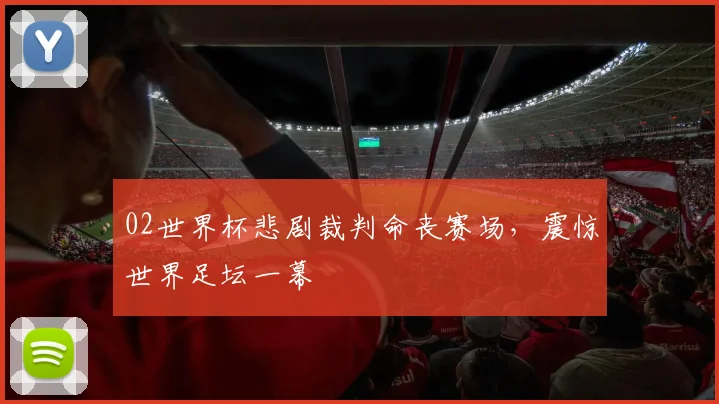 02世界杯悲剧裁判命丧赛场，震惊世界足坛一幕